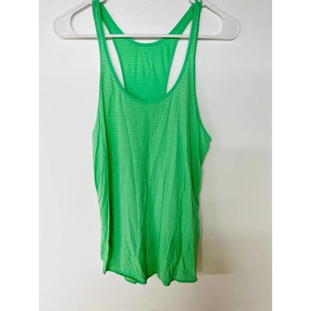Lululemon What the Sport Mint Green Tank Top